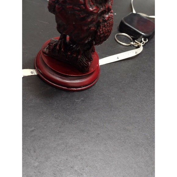 Brown owl statue - Picture 4 of 9